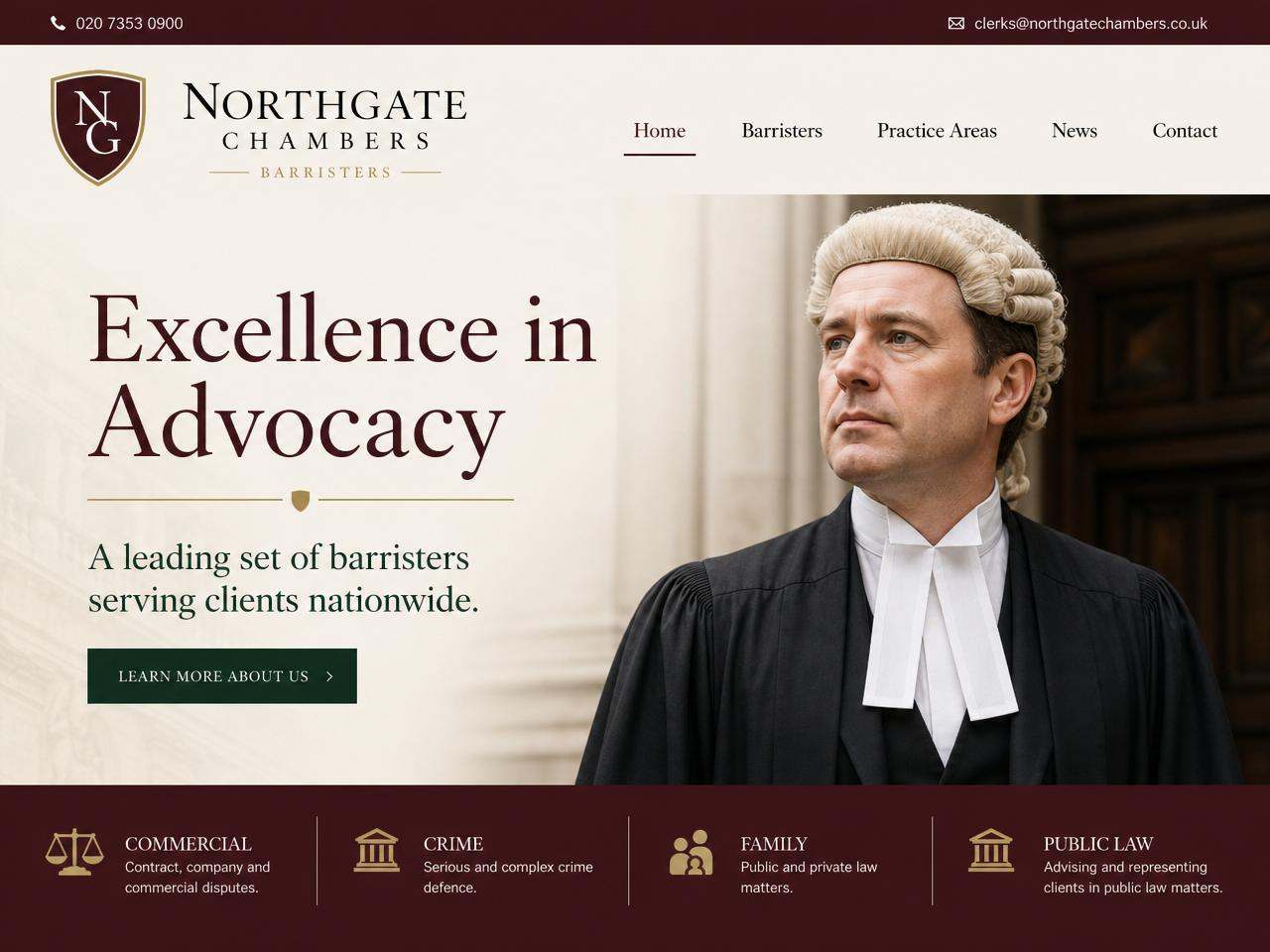 Northgate Chambers concept build