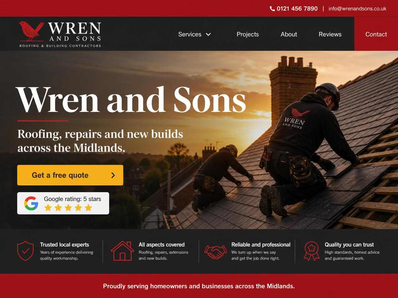 Wren & Sons concept build